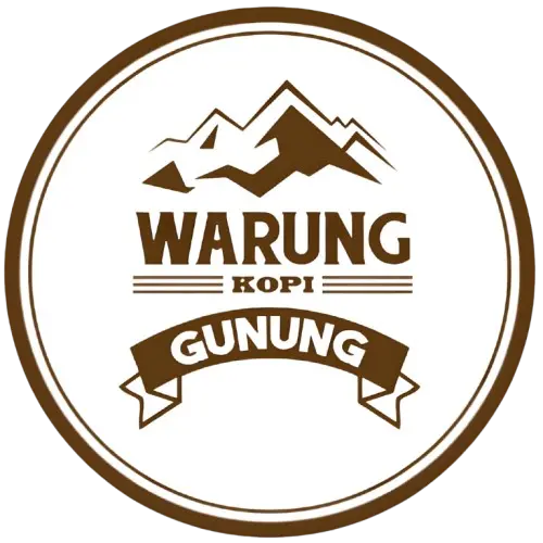 Logo Warung Kopi Gunung